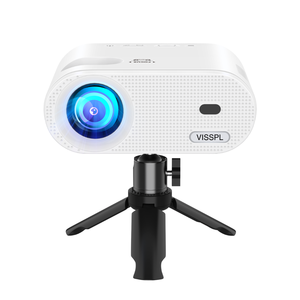 Mini proyector portátil OEM de fábrica, proyector <span class=keywords><strong>1080P</strong></span> para sala de reuniones con WiFi, proyector 4k Android inteligente con Bluetooth y WiFi - Product Image 1
