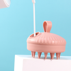 2025 xu hướng mới sản phẩm sang trọng bóp Silicone tóc Comb tắm phụ kiện tóc Silicone da đầu massager dầu gội massage bụi - Product Image 2