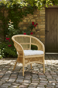 Fabiano <b>Bamboo</b> <b>Chair</b> Stylish Comfortable Seating Modular Living Room Bedroom Apartment Outdoor Premium Home Furniture Modern - Product Image 5