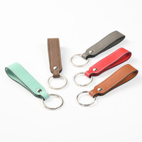 Porte-clés en cuir avec sangle à bouton - Porte-clés de voiture durable, organisateur de clés pour hommes et femmes, cadeau idéal pour les propriétaires de voitures