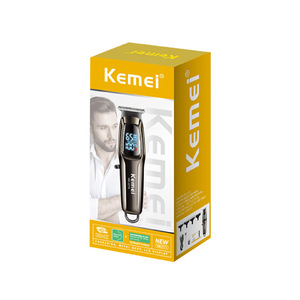 เครื่องตัดผมดิจิตอลระดับมืออาชีพ Kemei รุ่น KM-2273 มอเตอร์ไร้แปรงถ่าน 7000-9000 รอบต่อนาที ชาร์จผ่าน USB ตัวเครื่องโลหะ - Product Image 2