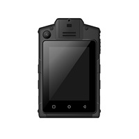Caméra corporelle Android 11 5MP avec bouton PTT, alerte SOS, reconnaissance de carte d'identité, 2 Go de RAM, 64 Go de stockage, carte SIM unique, enregistreur portable