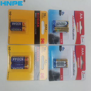 Hnpe khuyến mãi Bán buôn máy nghe nhạc MP3 Alkaline không có thể sạc lại điện pin Max ell AA LR6 1.5 volt Carbon pin đồ chơi CE - Product Image 6