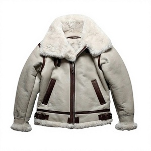 Nouvelle Veste Chauffante d'Hiver en Cuir de Mouton Synthétique Haut de Gamme pour Homme 2026 OEM, Écologique, Coupe-Vent, Respirante, 100% Qualité Supérieure - Product Image 1