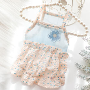 Vestiti per cani-vestito da principessa per gatti sottile primavera/estate all'ingrosso, gilet e bretelle per cani di piccola taglia-abbigliamento per animali domestici Teddy - Product Image 5