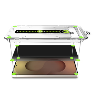 Protector de Pantalla Anti-Reflejos Personalizado 28 con Estación EasyApp para Eliminar el Polvo, Película de Alta Definición para Samsung S23 FE S24 <span class=keywords><strong>Plus</strong></span> - Product Image 4