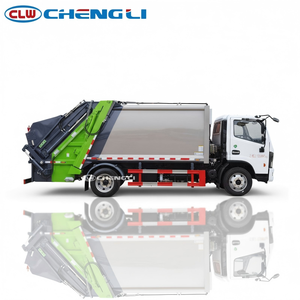 Vehículo Compactador de Residuos Sanitarios Euro 6 Estable con Tolva Triangular y Chasis Diésel Dongfeng 4X2 - Product Image 4
