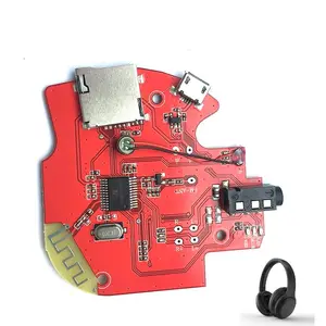 Qualité PCB Fabrication Assemblage Conception Complexe Pioneer Bluetooth Casque PCB Circuit Imprimé