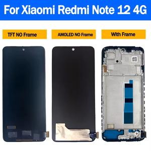 Pantalla AMOLED de alta calidad de 6,7 pulgadas para <span class=keywords><strong>Xiaomi</strong></span> Redmi Note <span class=keywords><strong>12</strong></span> 4G 5G, repuesto de ensamblaje de digitalizador de pantalla táctil LCD. - Product Image 5