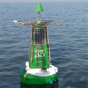 중국산 IALA 대구경 PE 해상 항로 부표 1800MM 스틸 플로팅 태양광 라이트 힌지 보타이 브랜드 자외선 차단 - Product Image 6
