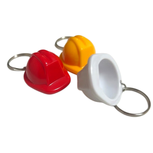 Llavero Portátil Mini Casco de Seguridad con Anillo Dividido, Soporte Duradero para Llaves de Coche y Cordones de Oficina, Venta al por Mayor - Product Image 5