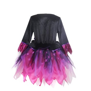 Vestito Luminoso da <span class=keywords><strong>Strega</strong></span> per Bambine di Halloween, Set <span class=keywords><strong>Costume</strong></span> da Piccola <span class=keywords><strong>Strega</strong></span> Principessa per Ragazze - Product Image 5