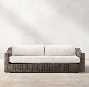 أطقم أرائك فندقية للحدائق من الخيزران الهندي أطقم أرائك خارجية من الخيزران الهندي بإطار من الألومنيوم - Product Image 2