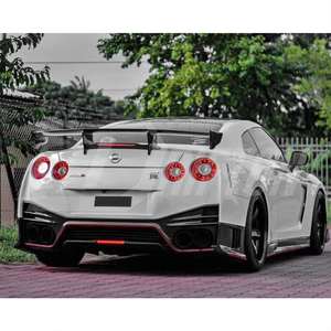 สปอยเลอร์หลังคาร์บอนไฟเบอร์สไตล์ NSM สำหรับ NSM R35 GTR GT Wing - Product Image 4