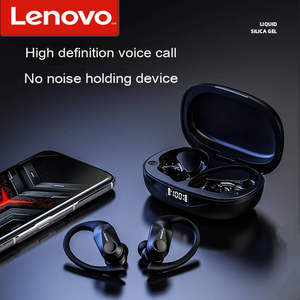 2023 originale <span class=keywords><strong>Lenovo</strong></span> LP75 auricolari Wireless con gancio per orecchio a Led Display per auricolari Stereo Hifi per cuffie - Product Image 4