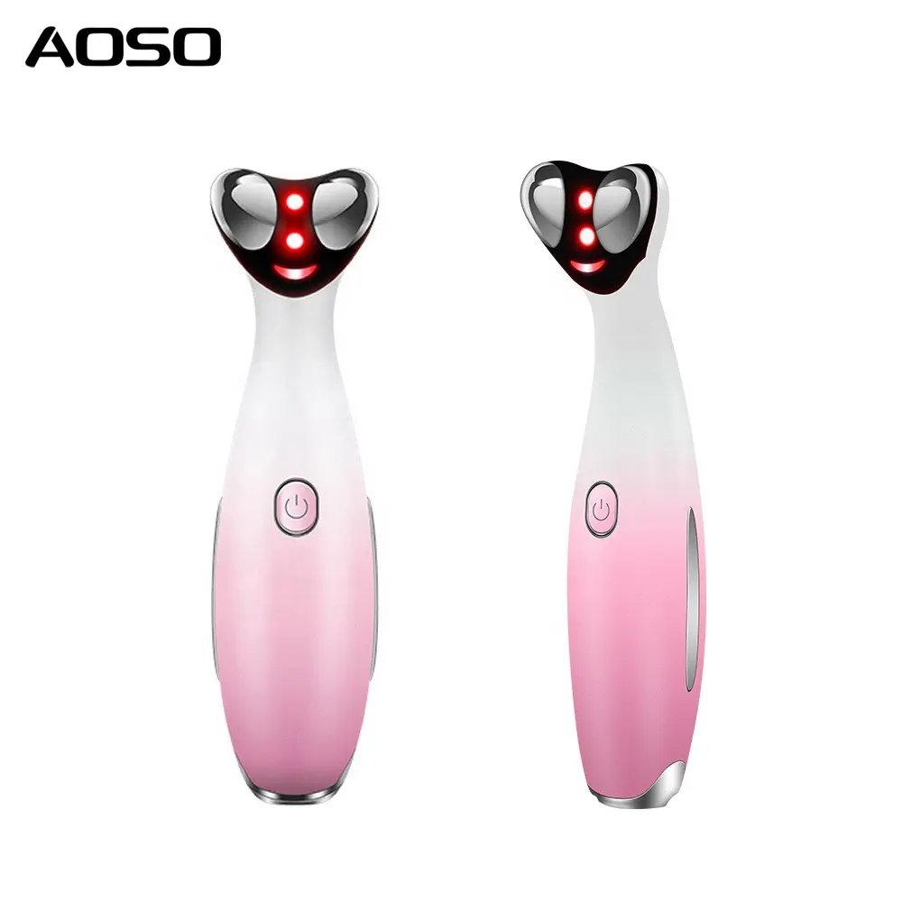 Home Use Portable Mini Eye Care Massager Rechargeable High Frequency Vibrating Eye Massager with Heat