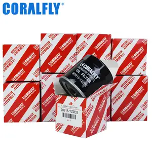 Coralfly Filtros De Aceite Automotriz 90915-yzzd4 90915-yzzd3 90915-yzzd2 90915-yzzd1 For Filtro De Aceite Para Toyota