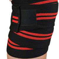 Genouillères en néoprène robustes et élastiques, personnalisables avec logo et couleur, pour soulevés de terre et entraînements en salle de sport, prix de gros abordable