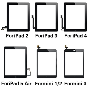 Màn Hình Cảm Ứng Thay Thế Kính Số Hóa Cho <span class=keywords><strong>iPad</strong></span> 3 A1416 A1430 A1403 Với Nhãn Dán 3M Và Nút Home Đen Trắng - Product Image 5