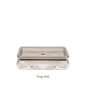 Brun tous les jours salle de bain accessoire porte-savon porte-brosse à dents gobelet distributeur de savon toilette coton pot distributeur de lotion - Product Image 4