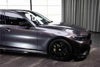 Vente en gros de film d'enveloppe pour voiture de couleur gris graphite métallique ultra brillant Film d'enveloppe pour voiture vinyle Film de protection automobile