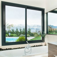 Ventana Corredera de Aluminio de la Serie 110, Moderna, Personalizada de Fábrica, con Aislamiento Acústico y Térmico, Certificación Energy Star