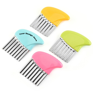 Coupe-pommes de terre ondulé en acier inoxydable personnalisé outil de cuisine multifonctionnel pour frites et légumes pour cadeaux de cuisine - Product Image 1