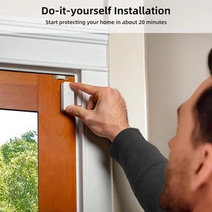 Bluetooth cửa đổi mới cơ sở di động trạm báo động với điều khiển từ xa nhà báo động an ninh Hệ thống du lịch cho nhà - Product Image 3