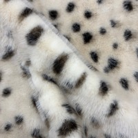 Tissu en fausse fourrure de lapin à poils longs, imitation fourrure de tigre, doux et pelucheux, imprimé tigre, pour manteaux, jouets, artisanat et mode (vente en gros)