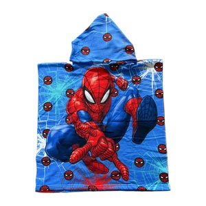 Accappatoio con Cappuccio in Microfibra Super Morbida per Bambini e Bambine, Stampa Cartone Animato, Indossabile e Assorbente per Uso Quotidiano - Product Image 2