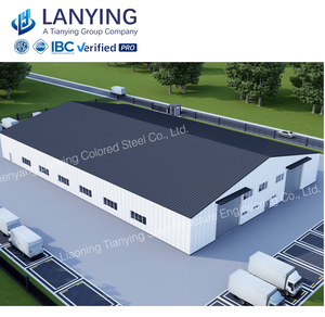 Trung Quốc của sẵn sàng thực hiện hiện đại Lớn Khoảng prefab Kết Cấu Thép cho hội thảo trung tâm trường học hoặc bệnh viện hiện đại khung thép kho - Product Image 4