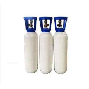 Bouteille d'oxygène portable haute pression 8L/10L, soudée sans soudure, réservoir d'azote/CO2 10L avec option chariot - Product Image 4