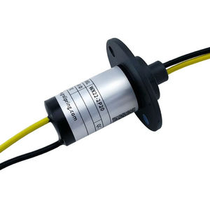 Collecteur électrique à faible puissance 20A, 2 voies, 22mm, type capsule à bride, avec contacts électriques de haute performance et matériaux de contact - Product Image 1