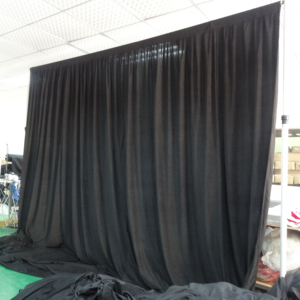 ฉากหลังงานอีเว้นท์แบบโมดูลาร์อะลูมิเนียม พร้อมท่อและผ้าม่านปรับได้ - Product Image 5