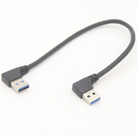 Câble USB 3.0 coaxial plaqué or en PVC mâle-mâle pour haut-parleurs, moniteurs, boîtiers de disques durs, microphones, charge rapide et transfert de données