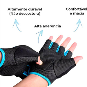 <strong>Gym</strong> Unisex Wrist Anti-Skid Breathable Lightweight Custom Logo Sport Protection Half Finger Fitness Gloves - Product Image 2