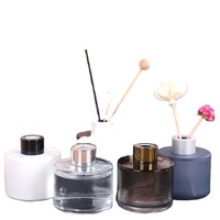 Empty Frosted 50ML 100ML 200ML Home Aroma Reed Diffuser Bottle Glass