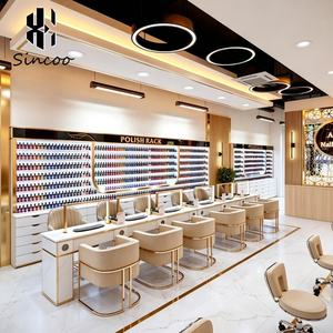 Luxury Nail Salon Furniture Spa Manicure Nail Massage Pedicure <b>Chair</b> with Pump Magnetic Jet Lighting Foot Spa Pedicure <b>Chairs</b> - Product Image 2