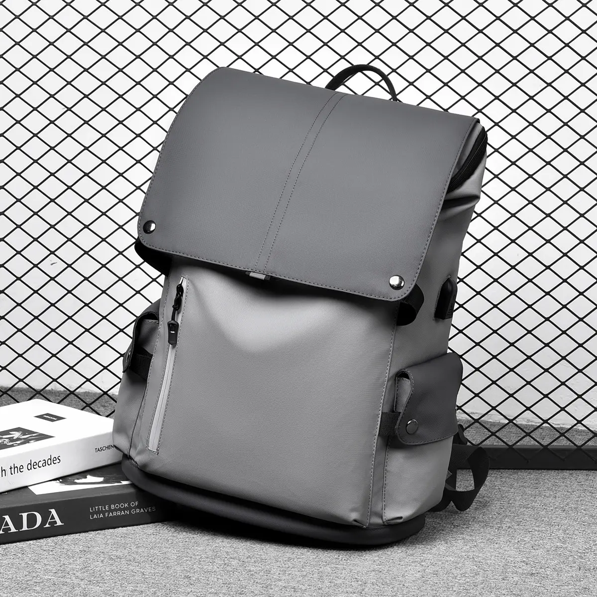 पुरुषों के लिए उच्च गुणवत्ता वाले कम MOQ कस्टम नायलॉन बैकपैक बैग, यात्रा के लिए बिजनेस बैगपैक एंटी थेफ्ट लैपटॉप बैकपैक