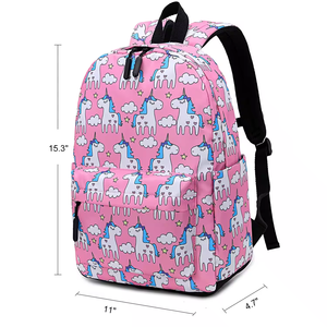 <span class=keywords><strong>Sac</strong></span> à <span class=keywords><strong>dos</strong></span> pour enfants, léger, mignon, personnalisé, pour filles, voyage, portable, imperméable, <span class=keywords><strong>sac</strong></span> d'école primaire pour enfants - Product Image 1