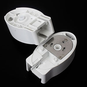Electric Curtain Track End Cap <b>Plastic</b> Small Transmission Terminal End Cup Motorized Curtain Rail End Fitting Cap - Product Image 2