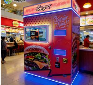 Distributeur automatique de poulet frit et de frites chaudes, distributeur automatique de hamburgers - Product Image 2