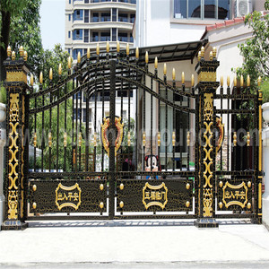 Portail en fer forgé <span class=keywords><strong>de</strong></span> luxe utilisé dans la <span class=keywords><strong>d</strong></span>écoration extérieure des maisons, des jardins, des villas en provenance <span class=keywords><strong>de</strong></span> Chine - Product Image 6