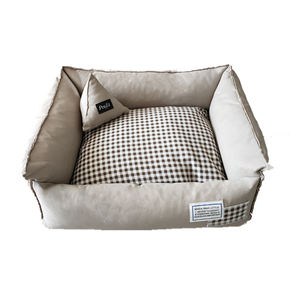 Hoge Kwaliteit Waterdicht Hondenbed Met Effen Patroon Rechthoek Vorm Voor Kleine Middelgrote Grote Honden Nieuwe Trend Wasbare Verpakte Doos - Product Image 3