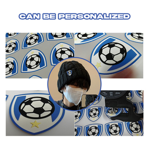 Forward Rotation Silicone 3D Embossed <strong>Heat</strong> <strong>Transfer</strong> Patch for Caps Custom <strong>Logo</strong> High Quality Hat Decoration - Product Image 1