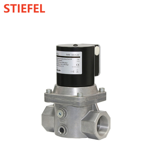 Vanne solénoïde de coupure rapide pour gaz DN100, raccord à bride, en aluminium, IP54, 200 mbar, personnalisable, DEVF100, pour chaudière industrielle - Product Image 6
