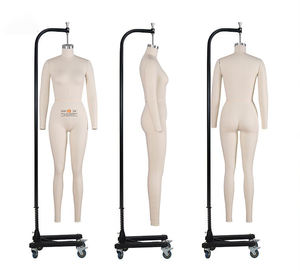 Maniquí de Costura Ajustable de Cuerpo Completo <span class=keywords><strong>para</strong></span> Mujer, con Curvas, Usado, <span class=keywords><strong>para</strong></span> Venta al por Mayor, Ideal <span class=keywords><strong>para</strong></span> Tiendas de Tela - Product Image 2