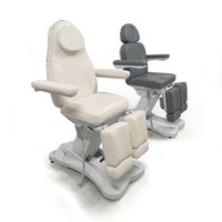 Lit de beauté électrique à 5 moteurs, à jambes séparées, réglable, fauteuil de salon de beauté, équipement professionnel de spa facial
