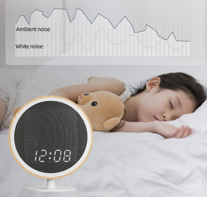 สินค้ามาใหม่ MC-330 39นาฬิกาเสียงสีขาวนำแสงที่ทันสมัยลำโพงในตัวสีขาว/เทา/ไม้ได้รับการรับรอง CE ROHS FCC - Product Image 2