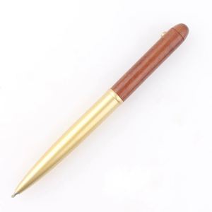 Advertising New Brass Wood Metal Roller Gel <b>Pen</b> With Custom Logo Neutral Creative Premium Pretty Twist Luxury Executive Sign - Product Image 5